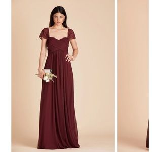 Cabernet convertible bridesmaid dress, size medium